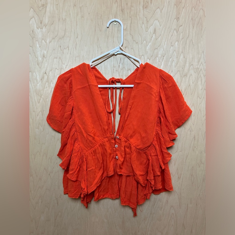 NWT Free People Valentina Crop Top